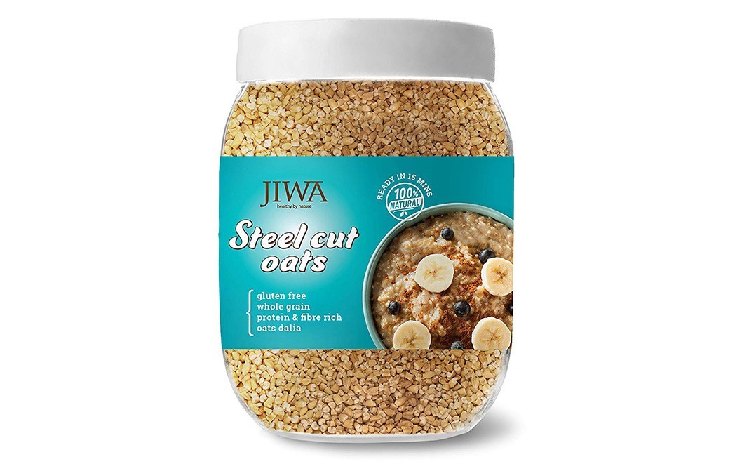 Jiwa Steel Cut Oats    Jar  1.4 grams